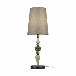 Sklep Kaja Abażurowa, elegancka lampka do salonu TB-22374A-BK NEROM | Kaja