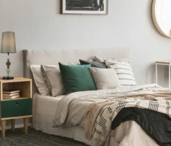 Sklep Kaja Abażurowa, elegancka lampka do salonu TB-22374A-BK NEROM | Kaja