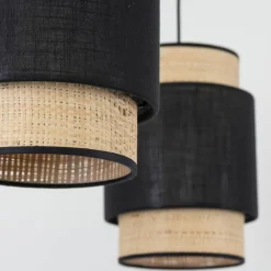 Cheap Abażurowa lampa do dowolnego rozmieszenia TK 5659 serii BOHO NEW BLACK Żyrandole Nowoczesne