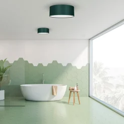 Sklep Kaja Abażurowa lampa sufitowa w kolorze zieleni MLP7876 VERDE | Kaja