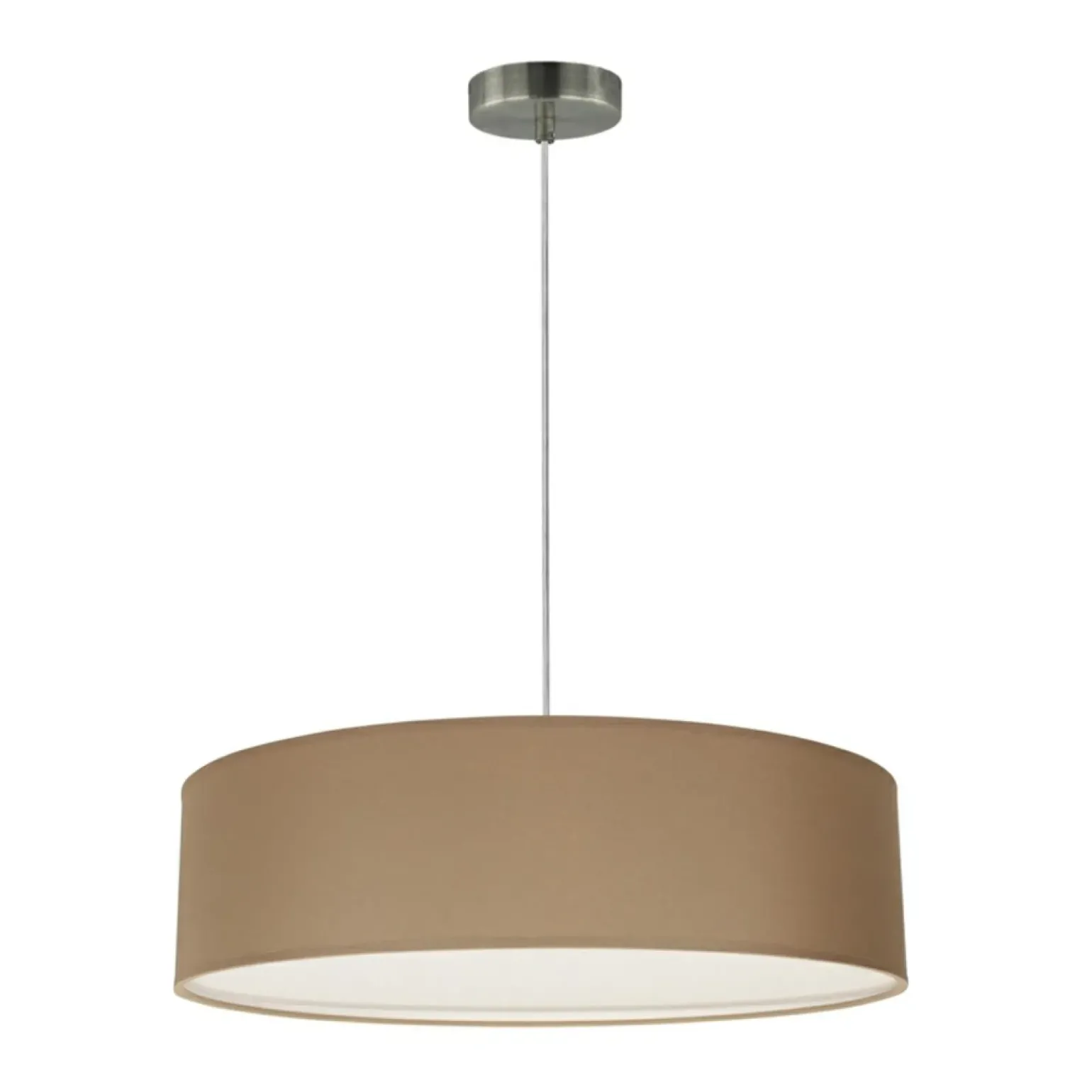 Outlet Abażurowa lampa wisząca do sypialni ⌀50cm 57950127 JOSEFINA | Kaja Żyrandole Nowoczesne