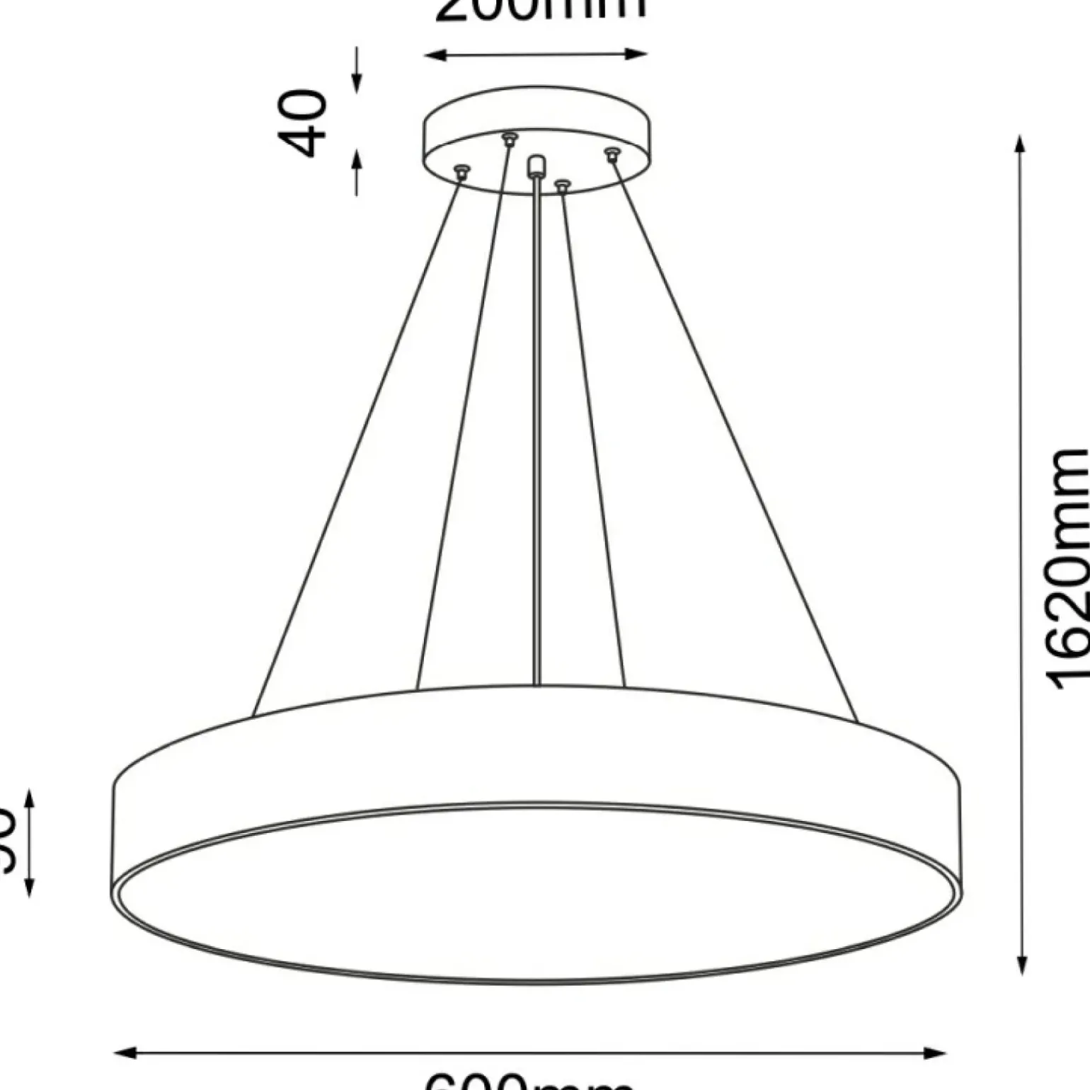 Best Sale Abażurowa lampa wisząca do salonu ⌀60cm ANT 5211 SENGO | Kaja Żyrandole Nowoczesne