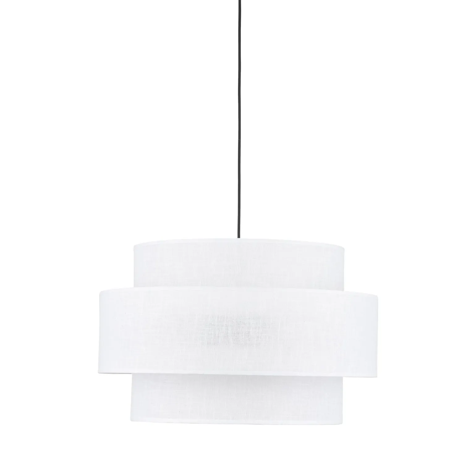 Sklep Kaja Abażurowa lampa wisząca do sypialni TK 5363 CALISTO WHITE | Kaja