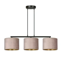 Hot Abażurowa lampa wisząca nad stół w salonie 1053/3 HILDE | Kaja Żyrandole Nowoczesne