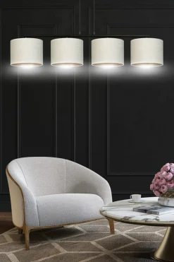 Sklep Kaja Abażurowe oświetlenie nad stół w salonie 1052/4 HILDE | Kaja