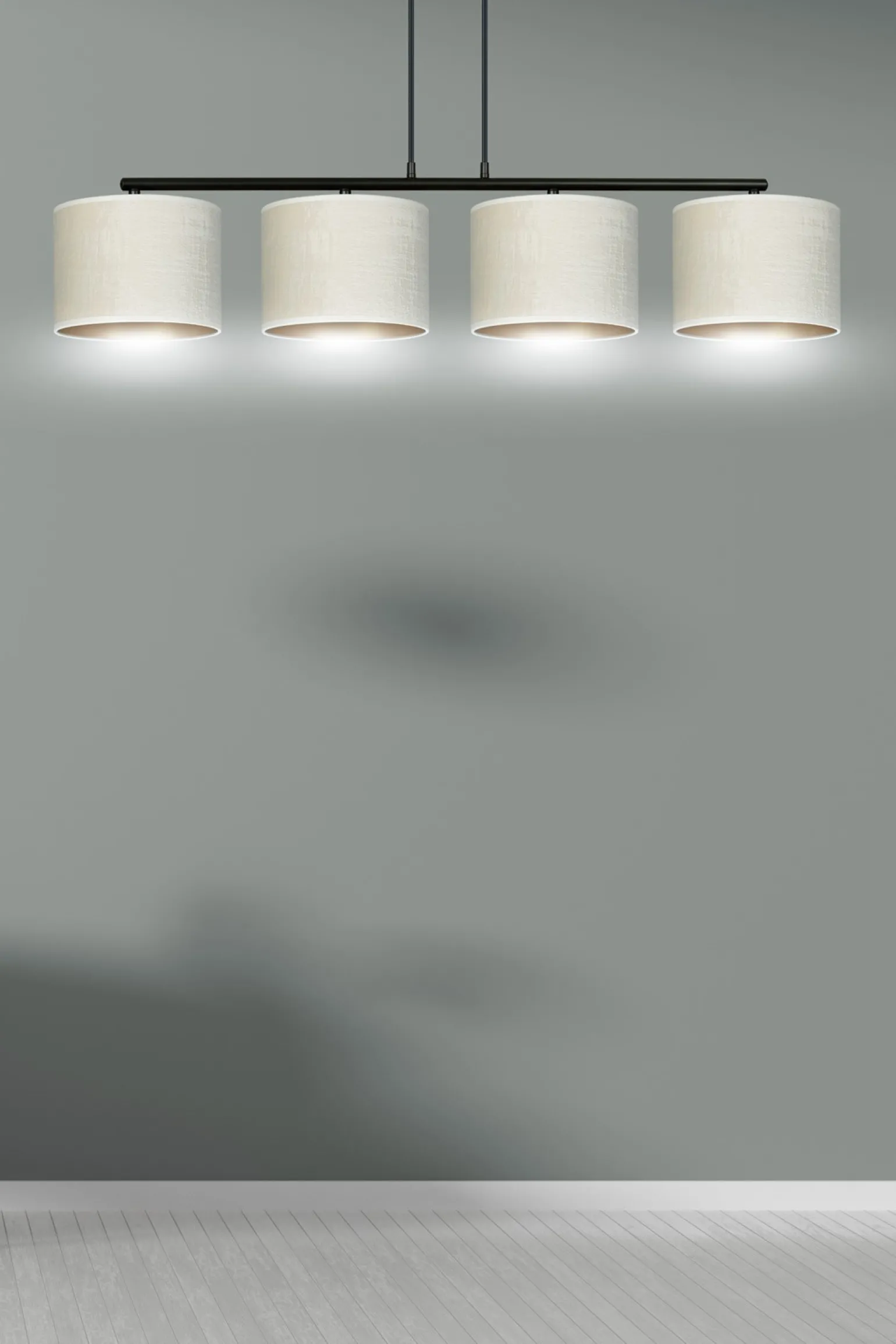 Sklep Kaja Abażurowe oświetlenie nad stół w salonie 1052/4 HILDE | Kaja