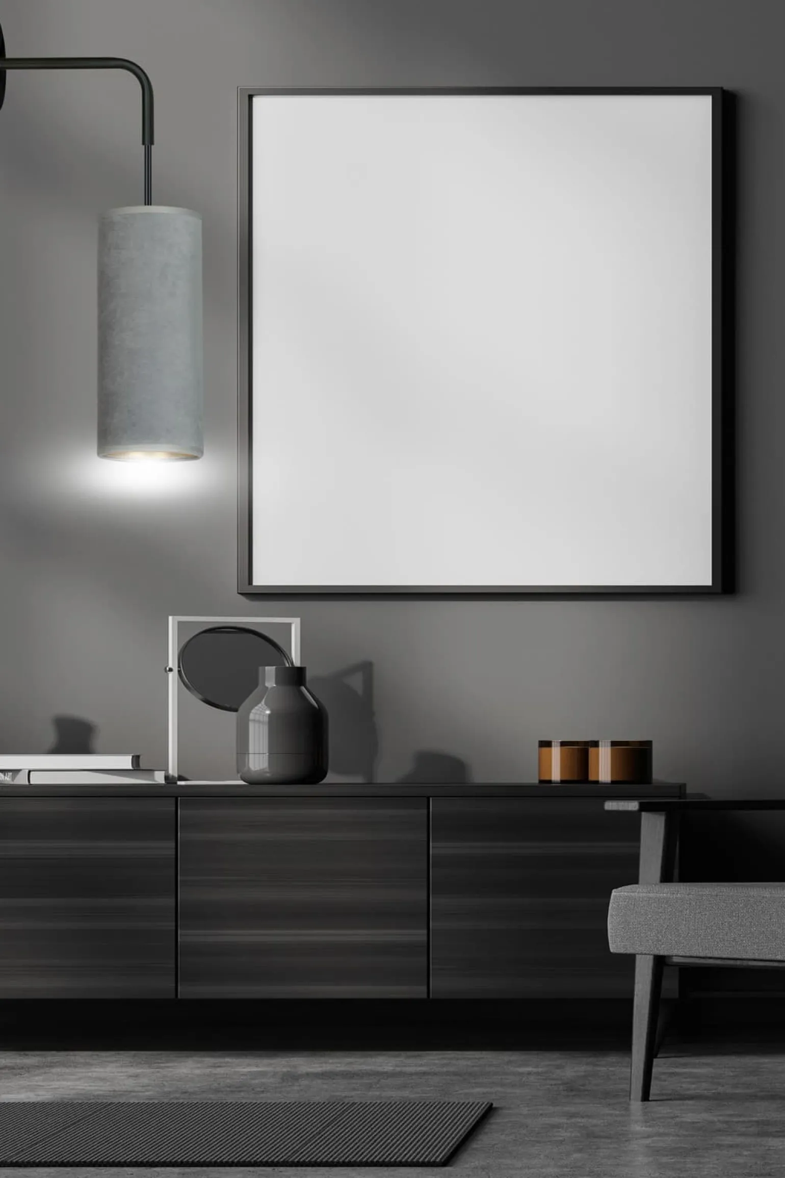 Sklep Kaja Abażurowy kinkiet do sypialni i salonu 1060/K1 BENTE | Kaja