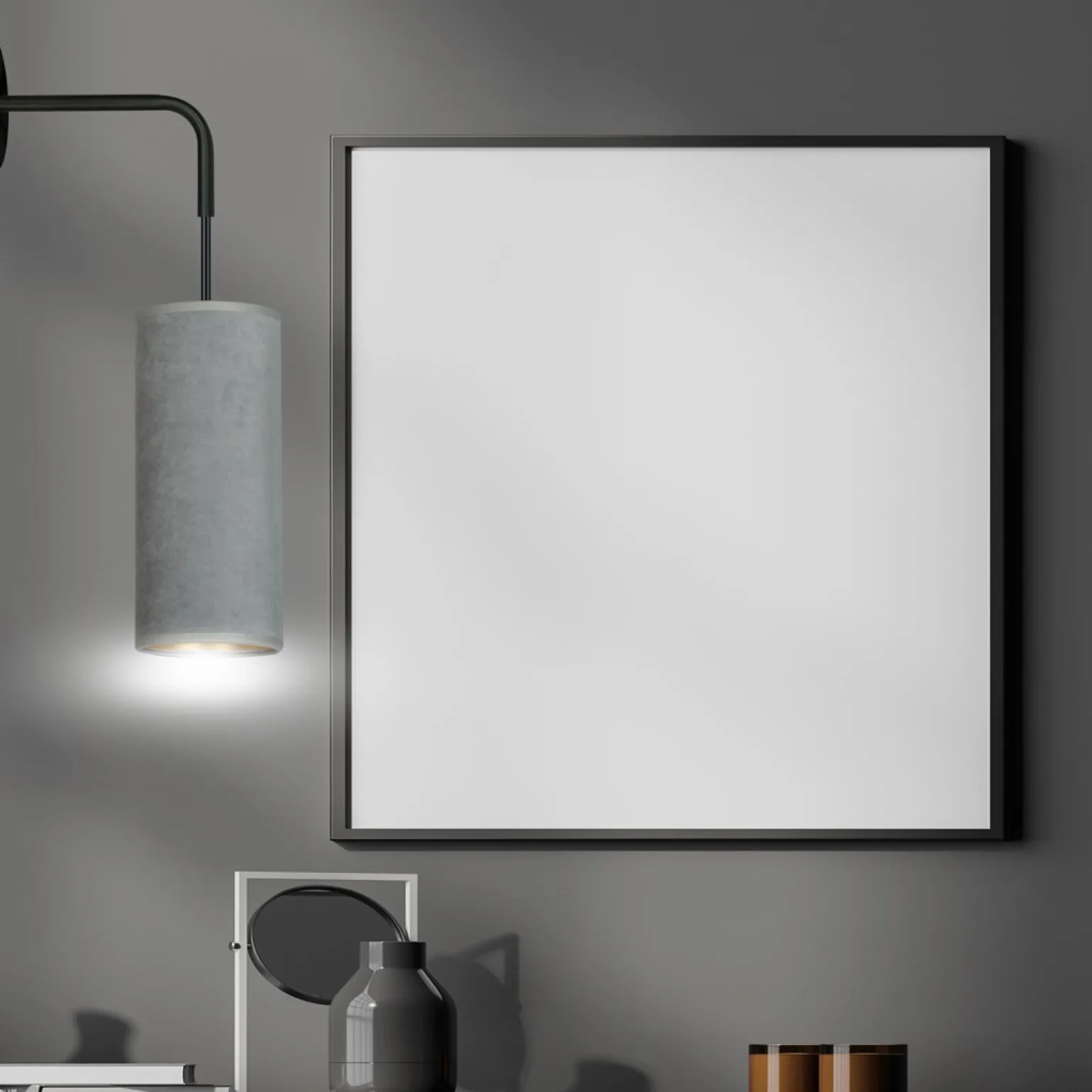 Sklep Kaja Abażurowy kinkiet do sypialni i salonu 1060/K1 BENTE | Kaja