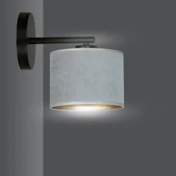 Sklep Kaja Abażurowy kinkiet idealny nad łóżko w sypialni 1050/K1 HILDE | Kaja