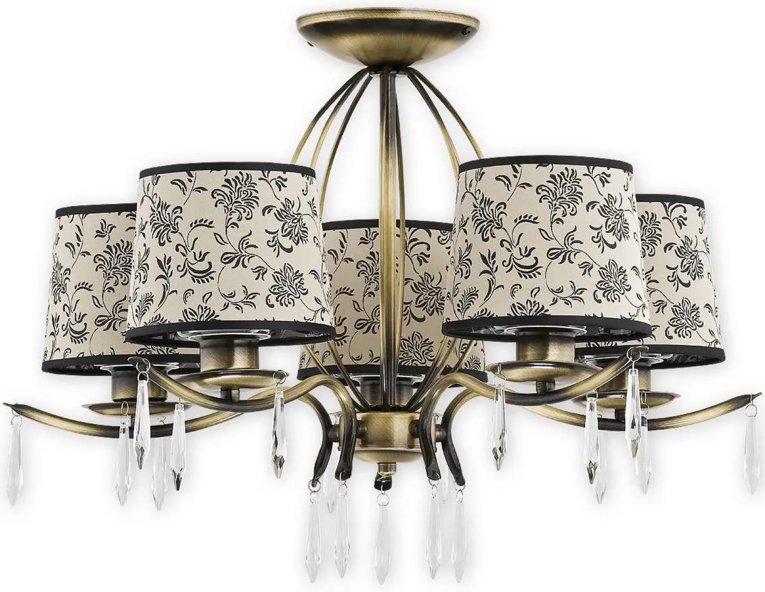 Sklep Kaja Agila żyrandol 5 pł. / patyna LEMIR