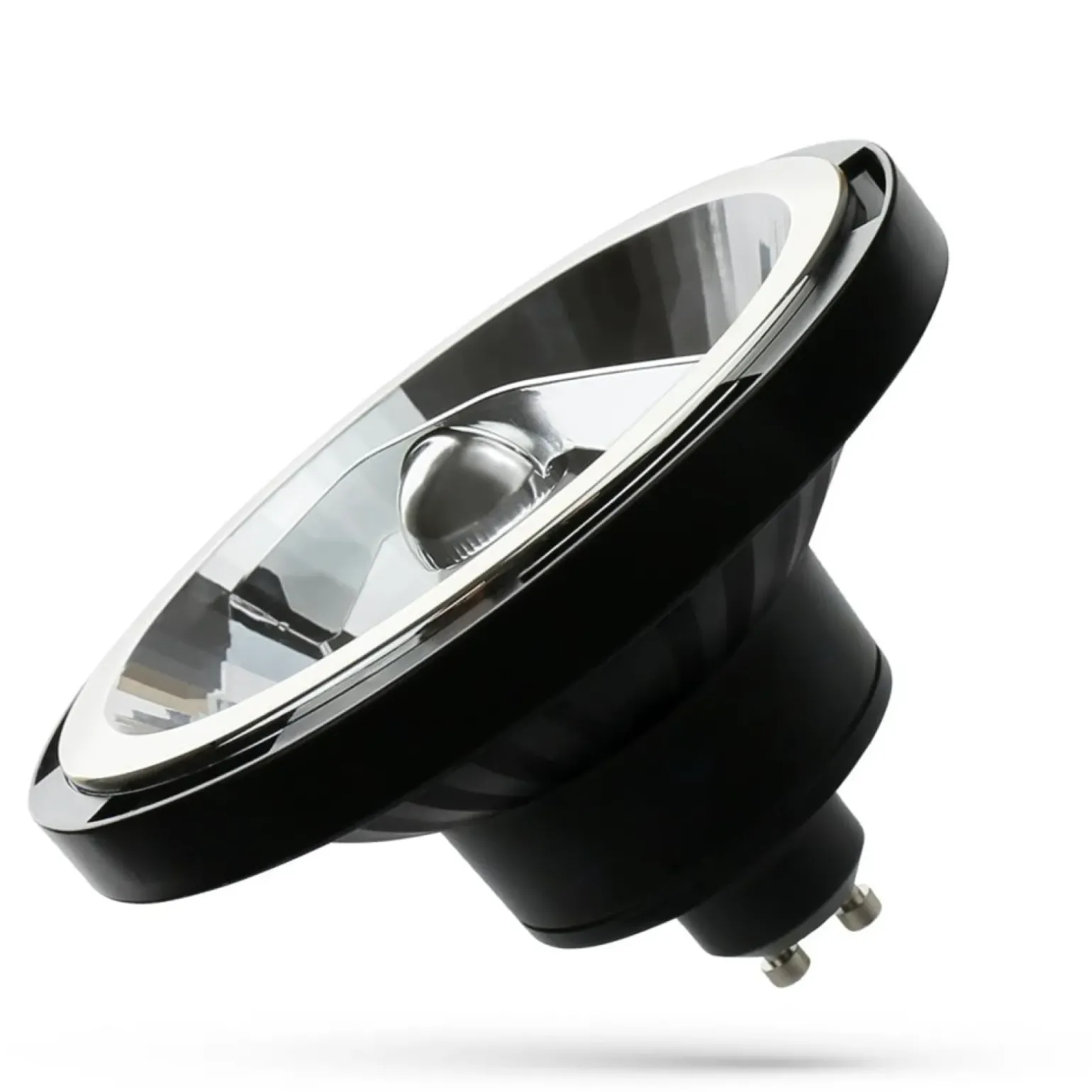 Sklep Kaja Żarówka czarna oprawka, GU10 AR111, neutralna o mocy 12W WOJ14569