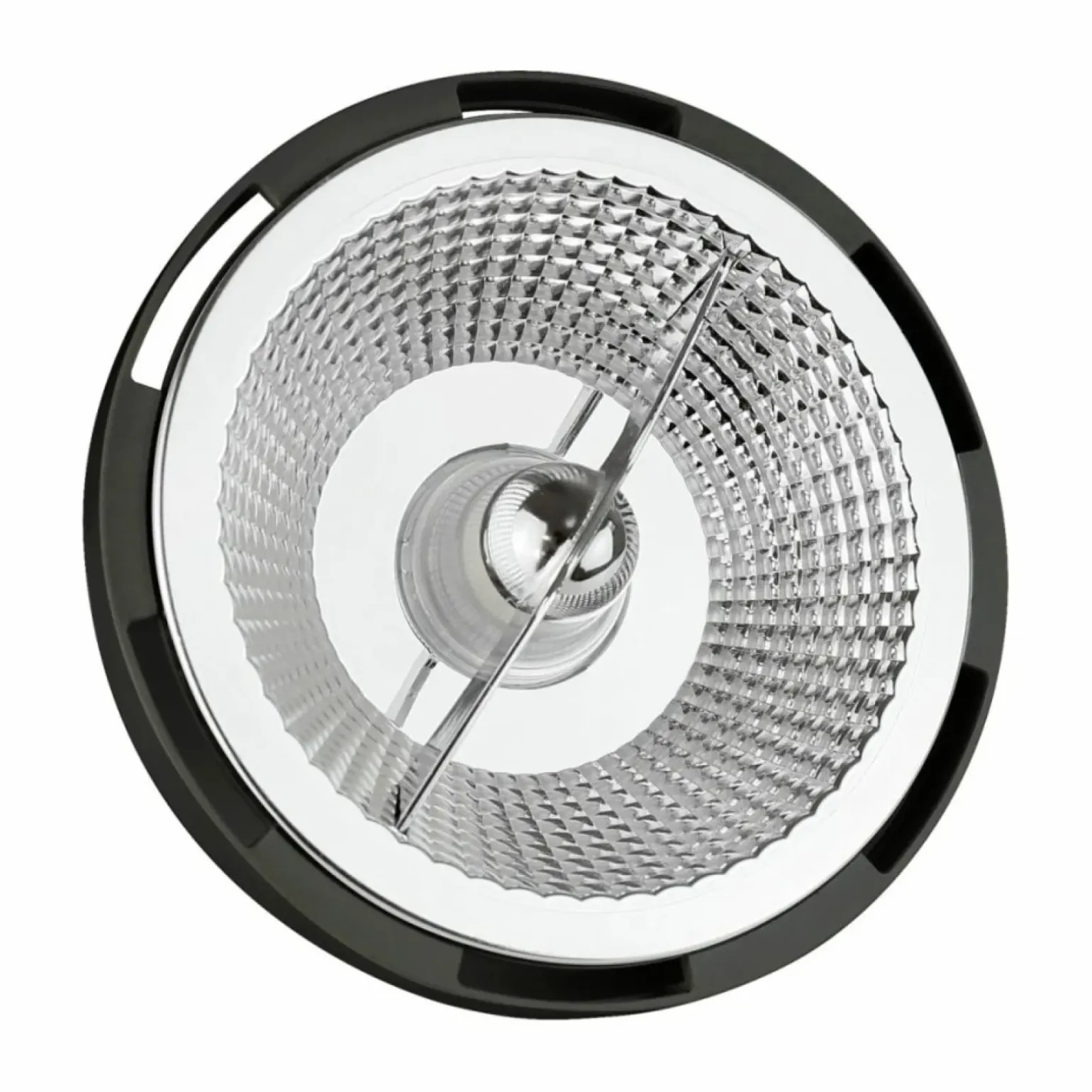 Sklep Kaja Żarówka czarna oprawka, GU10 AR111, neutralna o mocy 12W WOJ14569