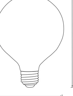Sklep Kaja Żarówka E27 LED 4W filament 308887 z serii AMBER - Polux