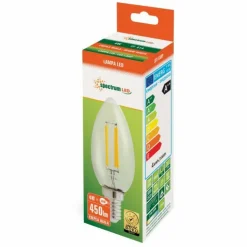 Sklep Kaja Żarówka LED świeca E14 ciepła 4W SpectrumLED 13874 | Kaja Oświetlenie