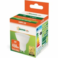 Sklep Kaja Żarówka mleczna LED GU10 6W ciepła SpectrumLED 13265 | Kaja