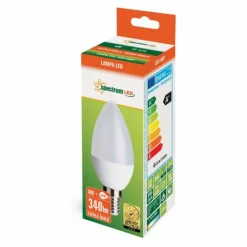 Sklep Kaja Żarówka świeca LED E14 4W ciepła SpectrumLED 13034 | Kaja Oświetlenie