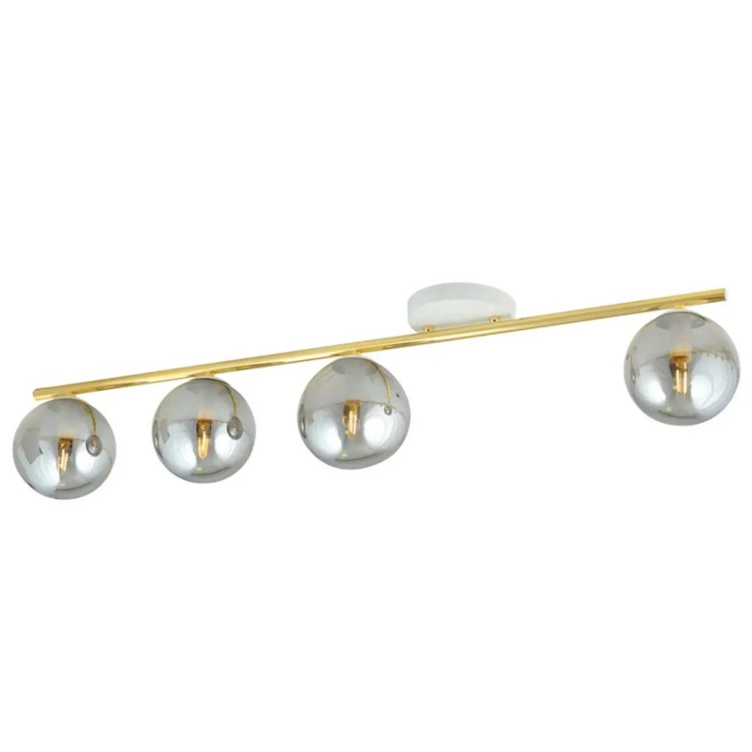 Flash Sale Asymetryczna, dekoracyjna lampa sufitowa do holu 1251/4 z serii MONZA Żyrandole Nowoczesne