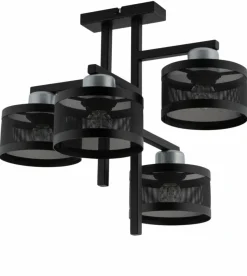 Sale Asymetryczna lampa z metalowymi kloszami SIG 32136 z serii OFF CZ/SR Żyrandole Nowoczesne