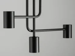 Store Asymetryczna, surowa lampa sufitowa do sypialni SIG 33420 z serii LUIS Żyrandole Nowoczesne