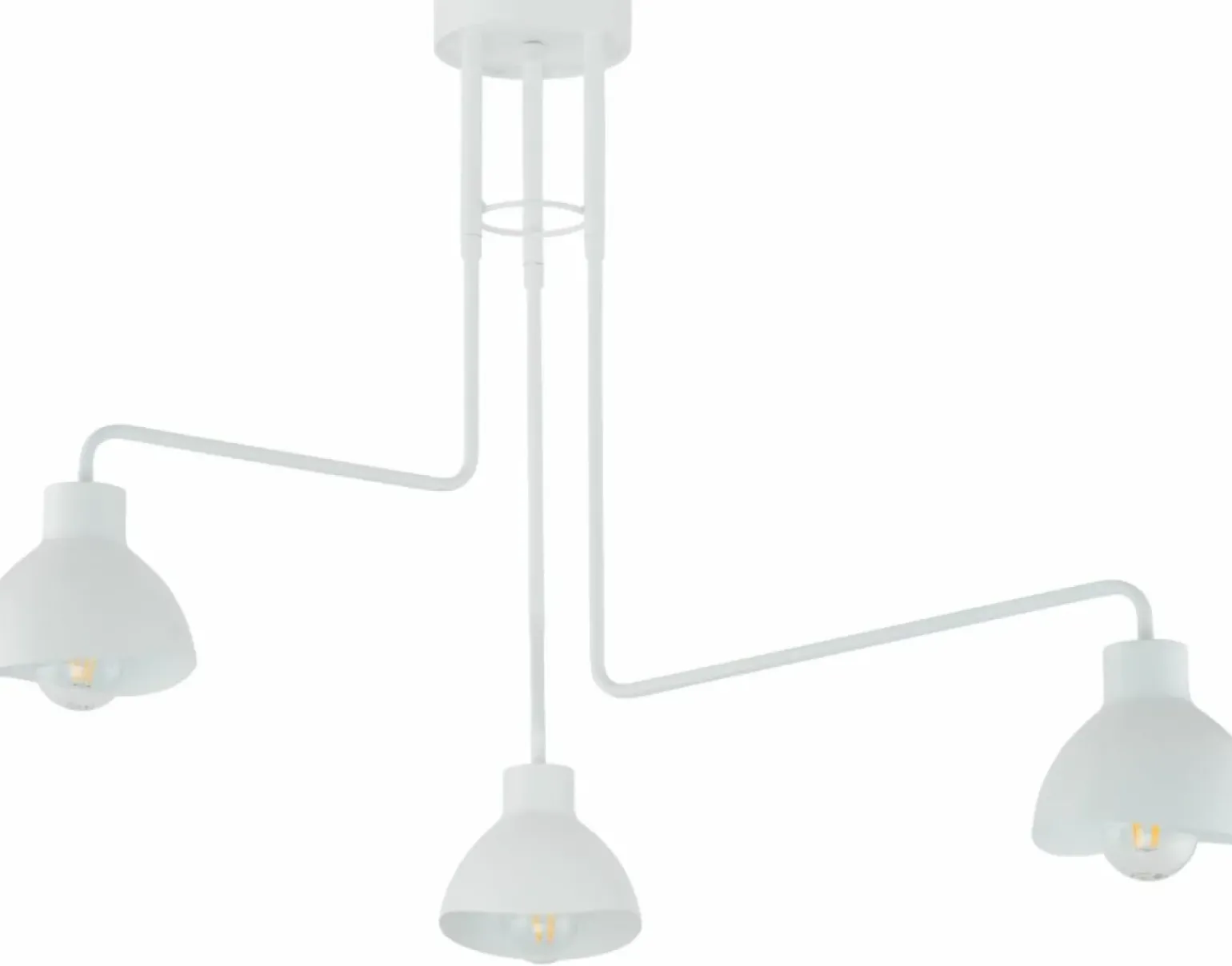 Cheap Asymetryczna, trójramienna lampa sufitowa SIG 32450 z serii HOLI Żyrandole Nowoczesne