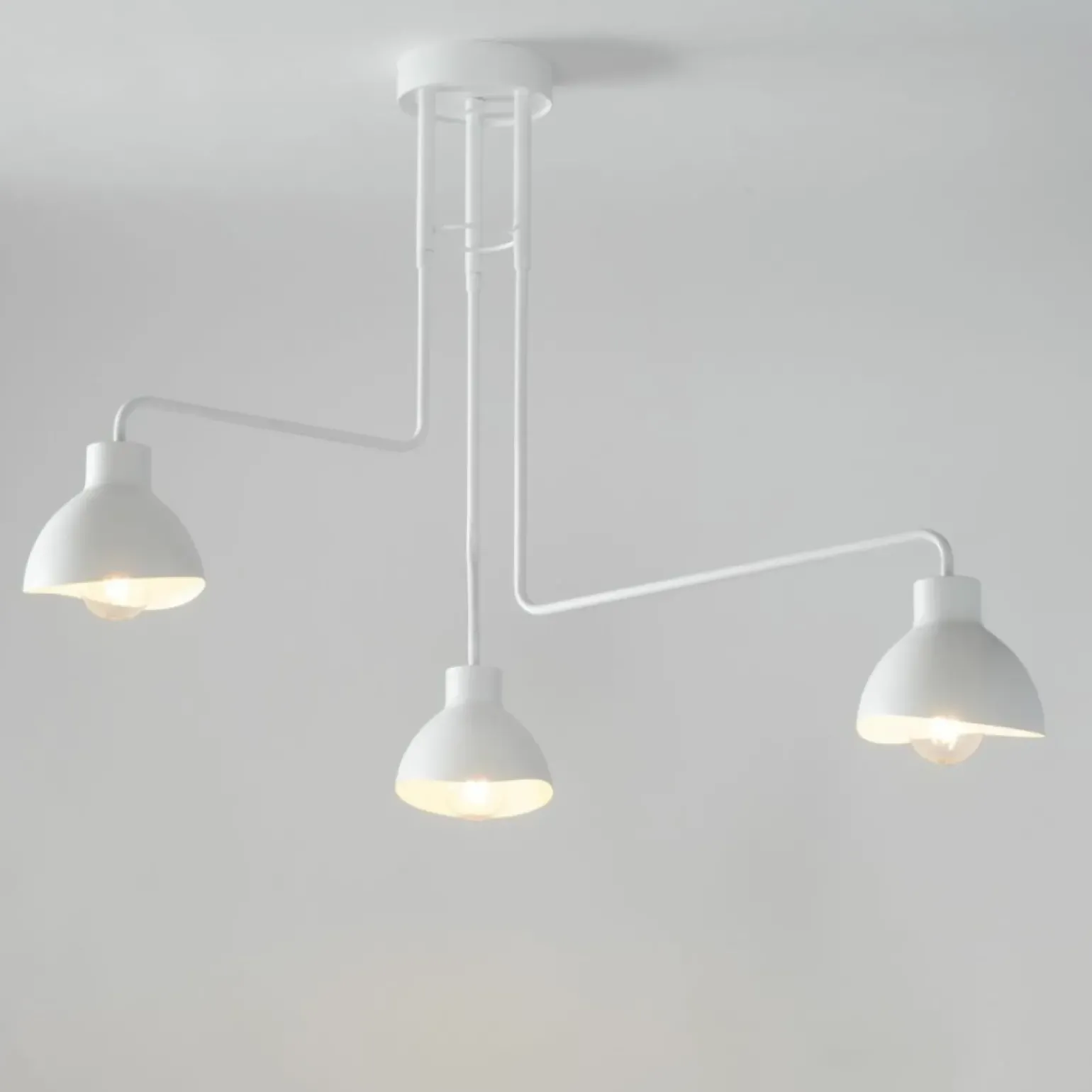 Cheap Asymetryczna, trójramienna lampa sufitowa SIG 32450 z serii HOLI Żyrandole Nowoczesne