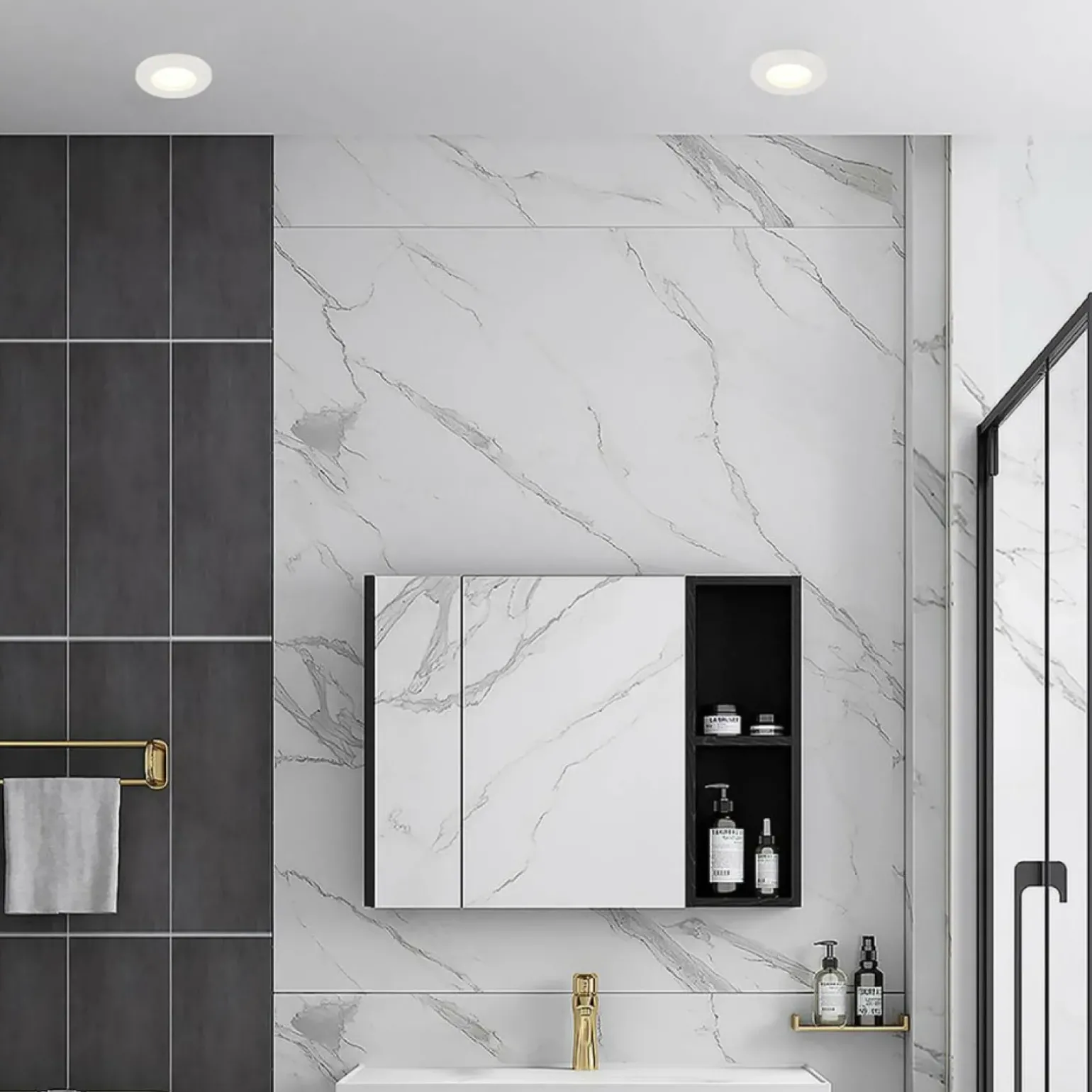 Sklep Kaja Łazienkowe, białe oczko punktowe LP-440/1RS WH LAGOS | Kaja