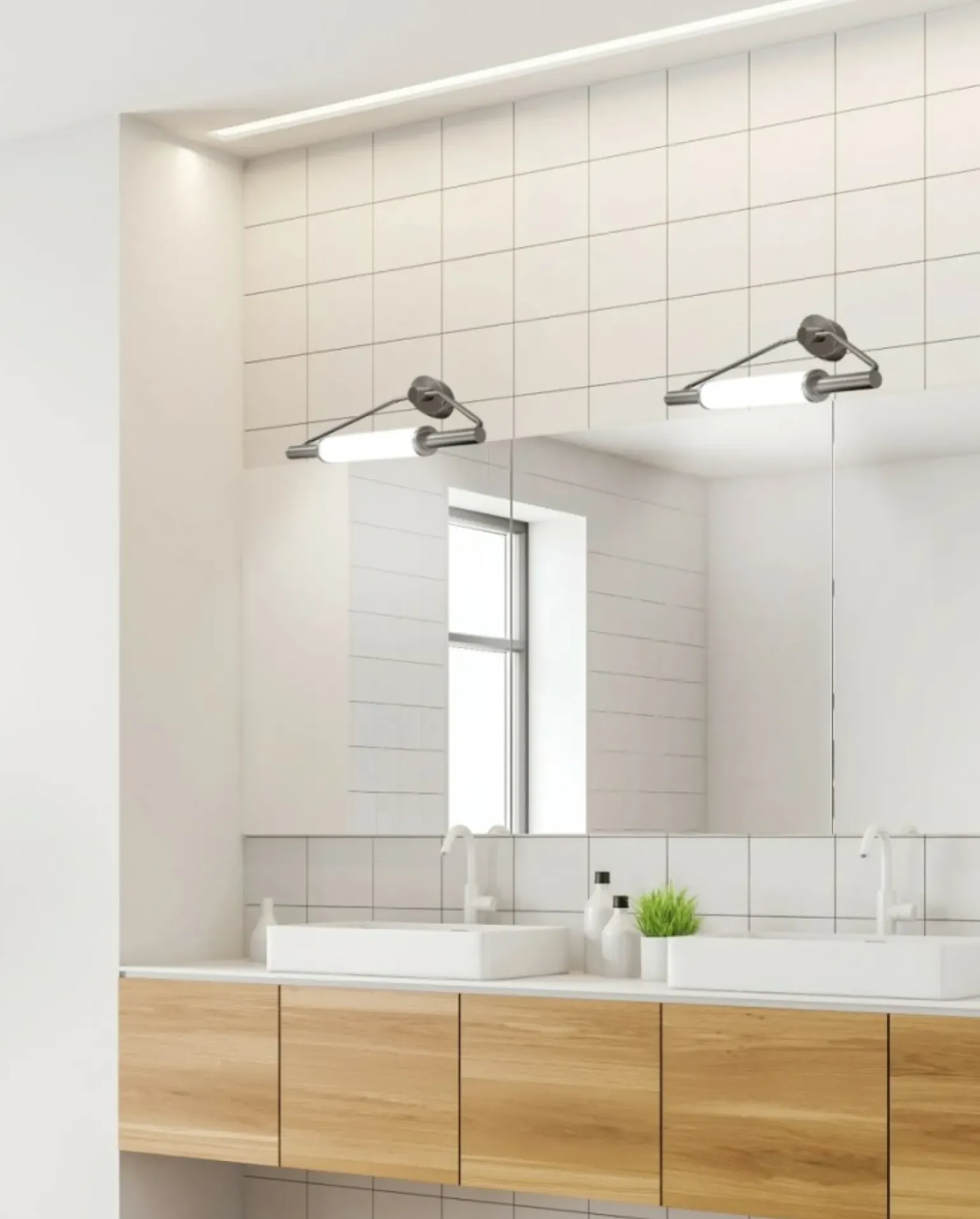 Sklep Kaja Łazienkowy kinkiet z matowym kloszem 22-27842 MAJOR | Kaja Oświetlenie