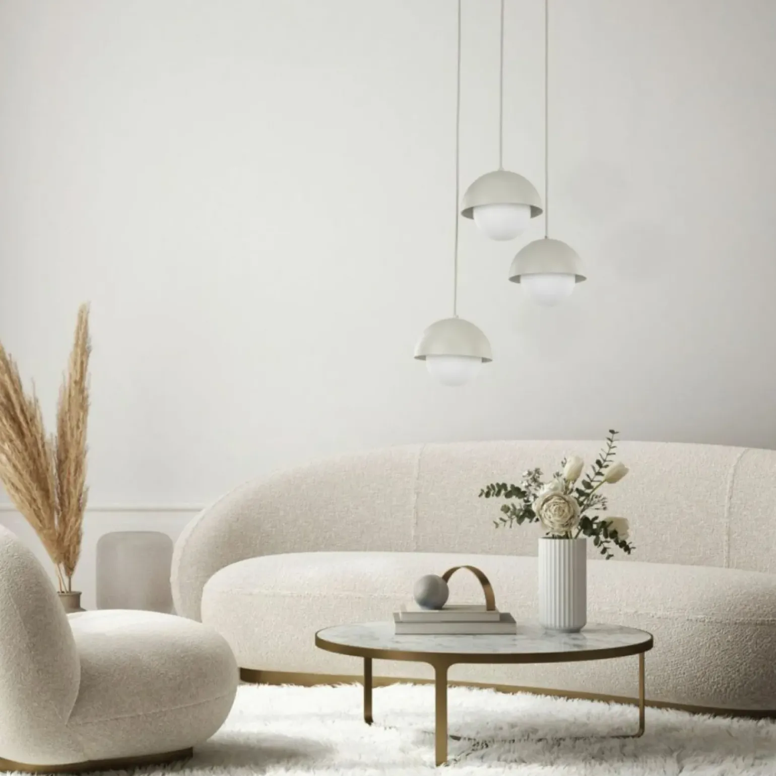 Cheap Beżowa, modernistyczna lampa wisząca TK 10206 BONO BEIGE | Kaja Żyrandole Nowoczesne
