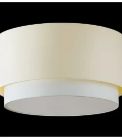 Sklep Kaja Beżowy, abażurowy plafon ⌀45cm do sypialni 67046 NET | Kaja