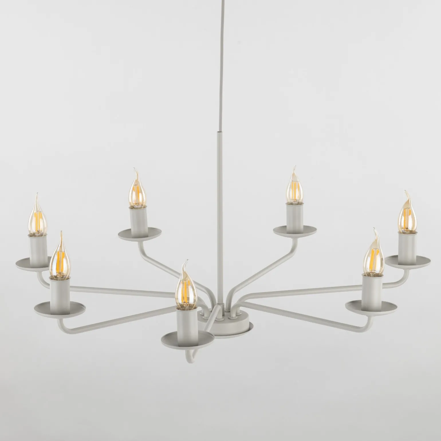 Sklep Kaja Beżowy żyrandol typu świecznik TK 10254 LIMAL BEIGE | Kaja Oświetlenie