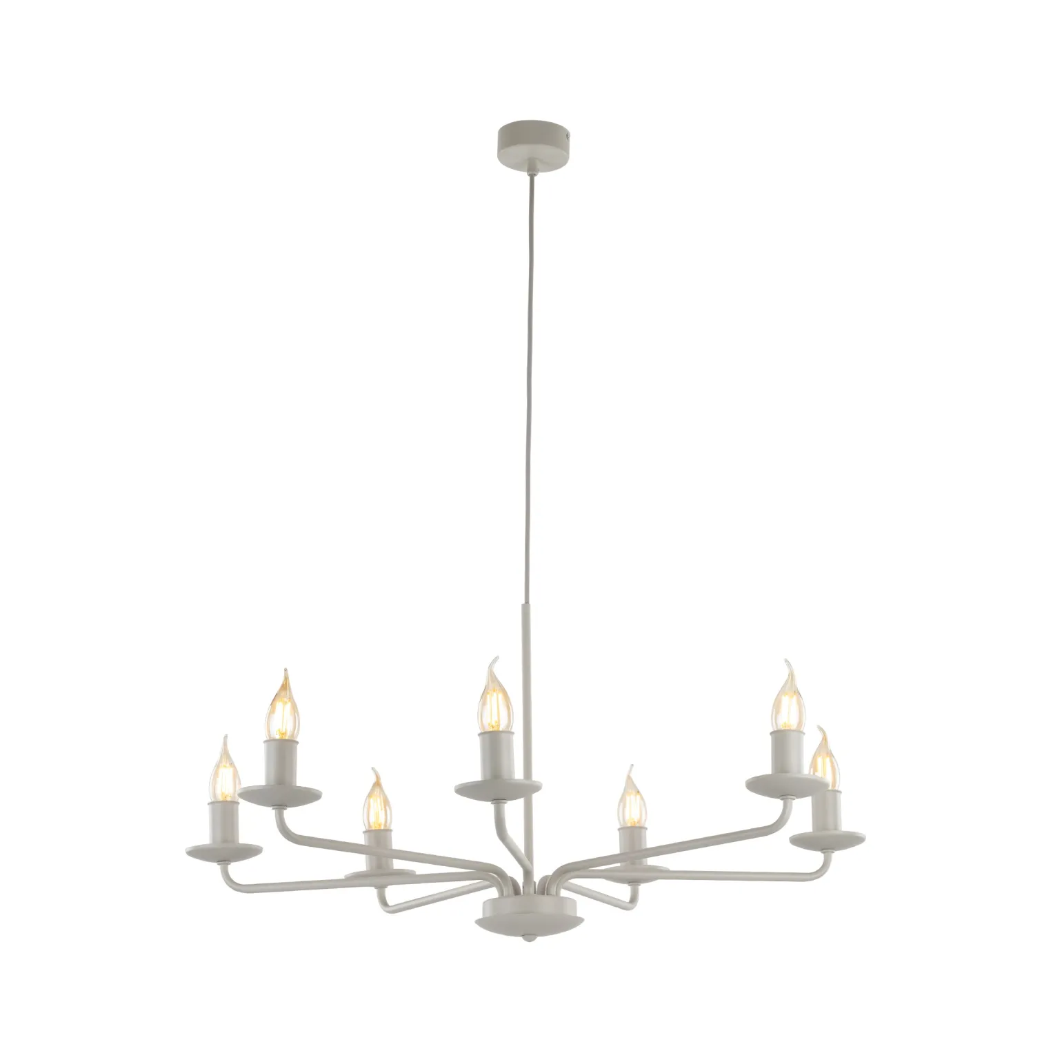 Sklep Kaja Beżowy żyrandol typu świecznik TK 10254 LIMAL BEIGE | Kaja Oświetlenie