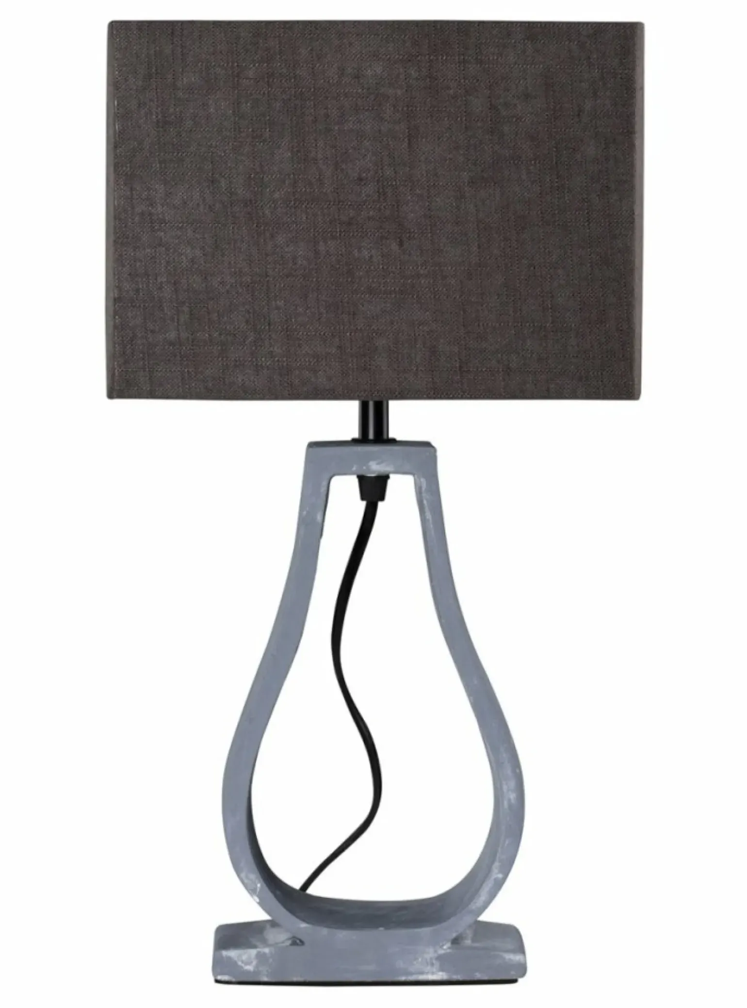 Sklep Kaja Betonowa lampka stołowa z abażurem 41-79985 FEMO | Kaja Oświetlenie