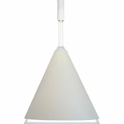 Cheap Biała, abażurowa lampa wisząca LED ANT 5048 PONTE | Kaja Oświetlenie Żyrandole Nowoczesne