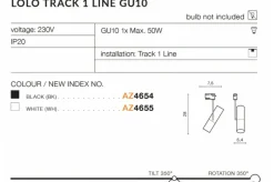 Sklep Kaja Biała głowica do szynoprzewodu 1-fazowego AZ4655 LOLO | Kaja