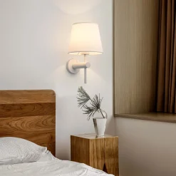 Sklep Kaja Biała, klasyczna lampa ścienna LP-1133/1W WH TIVOLI | Kaja Oświetlenie