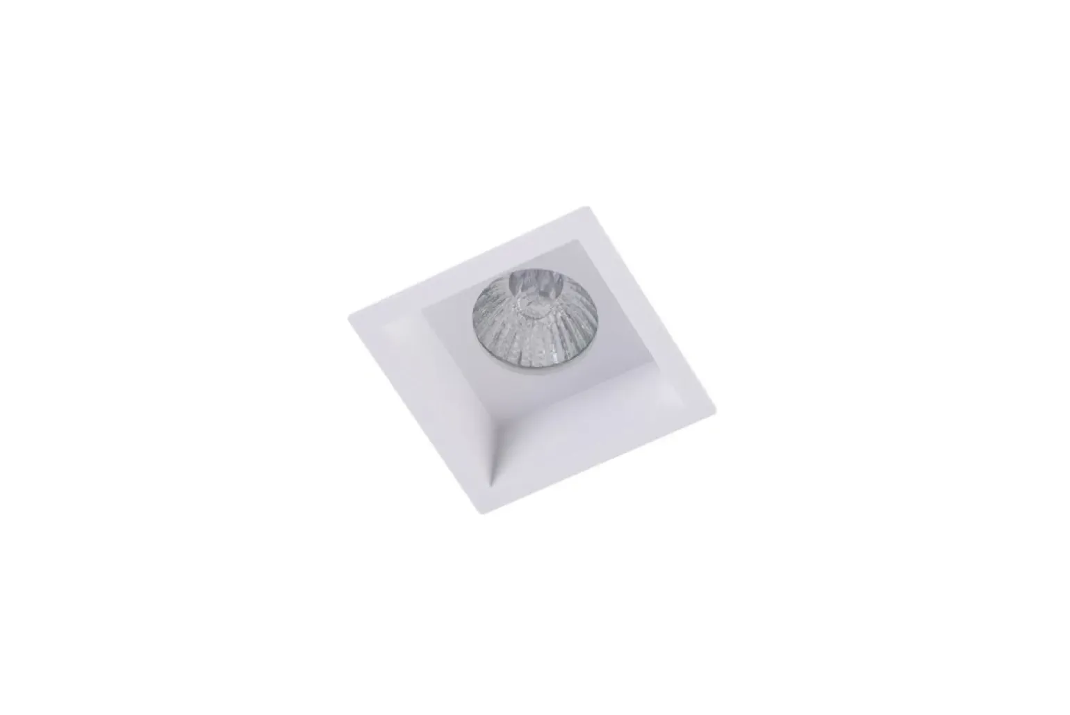 Sklep Kaja Biała kwadratowa oprawa podtynkowa GU10 AZ4075 MILET | Kaja
