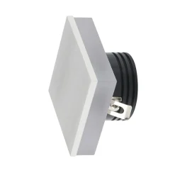 Sklep Kaja Biała kwadratowa oprawa schodowa wpustowa LED AZ3373 OZ | Kaja