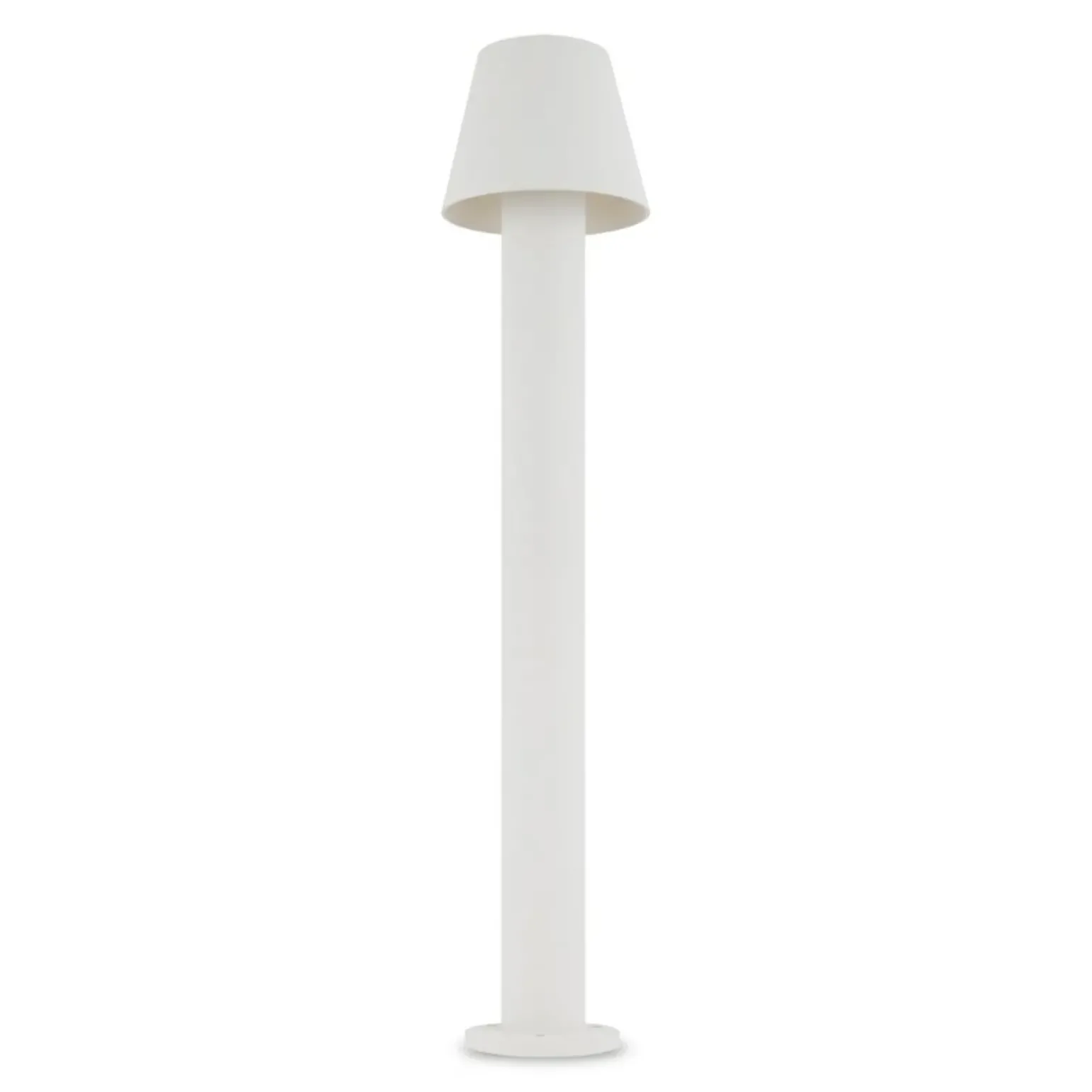 Sklep Kaja Biała lampa ogrodowa stojąca LED 80cm O421FL-L5W z serii HARZ | Kaja