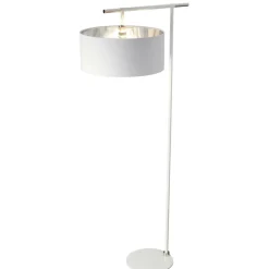 Sklep Kaja Biała lampa podłogowa z abażurem BALANCE-FL-WPN z serii BALANCE