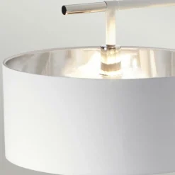 Sklep Kaja Biała lampa podłogowa z abażurem BALANCE-FL-WPN z serii BALANCE