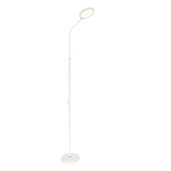Sklep Kaja Biała lampa podłogowa ze światłem LED ZM SM-609-WH PODŁOGOWA | Kaja
