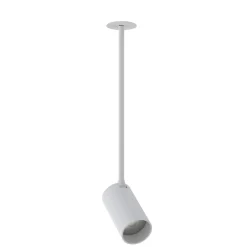 Sklep Kaja Biała lampa podtynkowa, regulowany reflektor 7735 | Kaja Oświetlenie