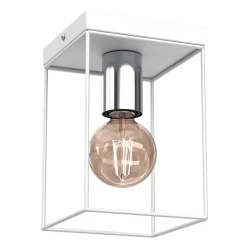 Sklep Kaja Biała lampa sufitowa, nieruchomy spot LX 4351 HOMEN | Kaja Oświetlenie