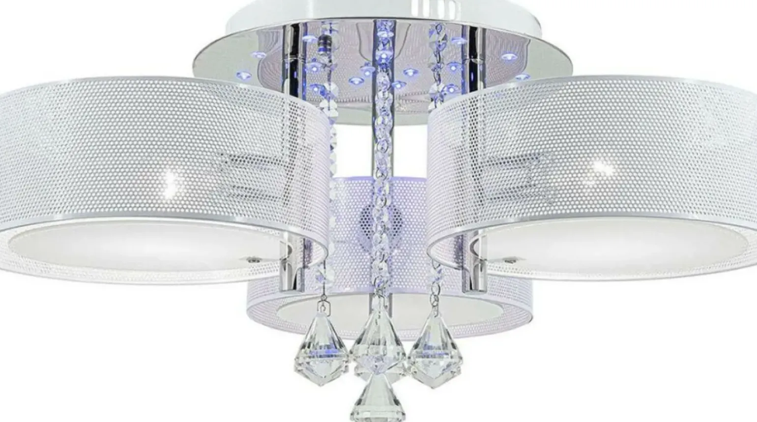 Discount Biała lampa sufitowa z funkcją sleep DRS8006/3 WH NET | Kaja Żyrandole Nowoczesne