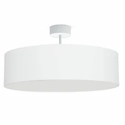 Cheap Biała lampa sufitowa z gustownym abażurem 7958 | Kaja Oświetlenie Żyrandole Nowoczesne