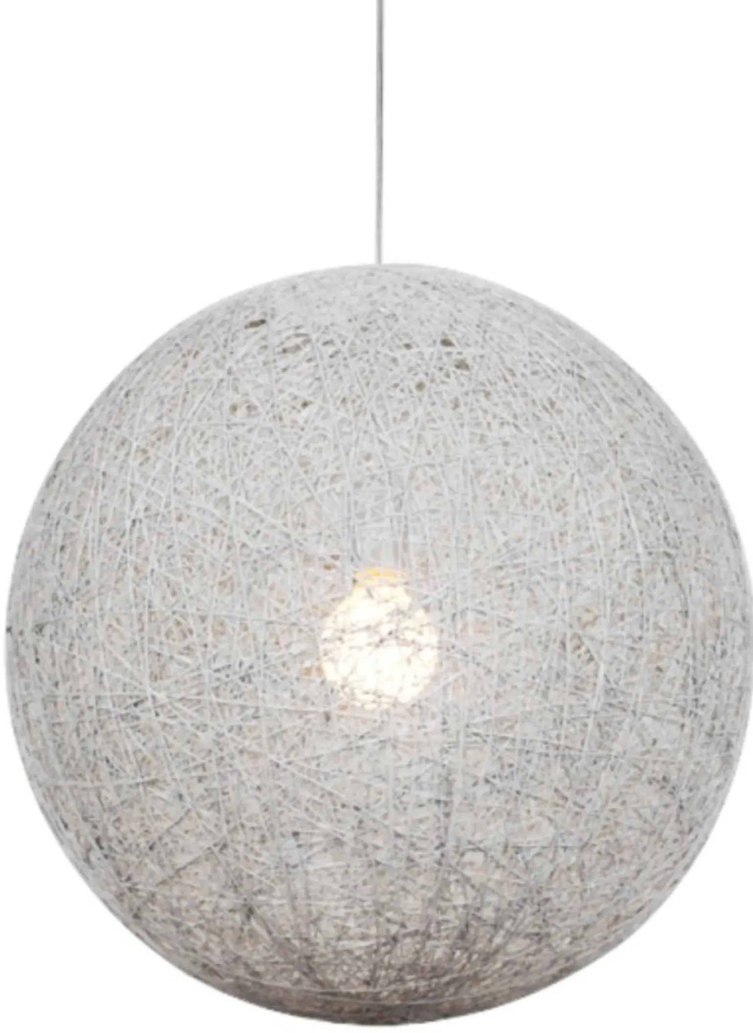 Sklep Kaja Biała lampa wisząca do sypialni 31-26944 CARUBA | Kaja Oświetlenie