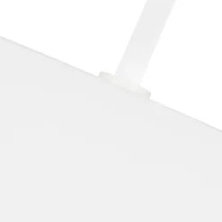 Hot Biała lampa wisząca, na 5 żarówek FE-ASHER-5P-WHT z serii ASHER Żyrandole Nowoczesne