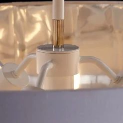 Online Biała lampa wisząca, regulowana BALANCE-P-WPN z serii BALANCE Żyrandole Nowoczesne