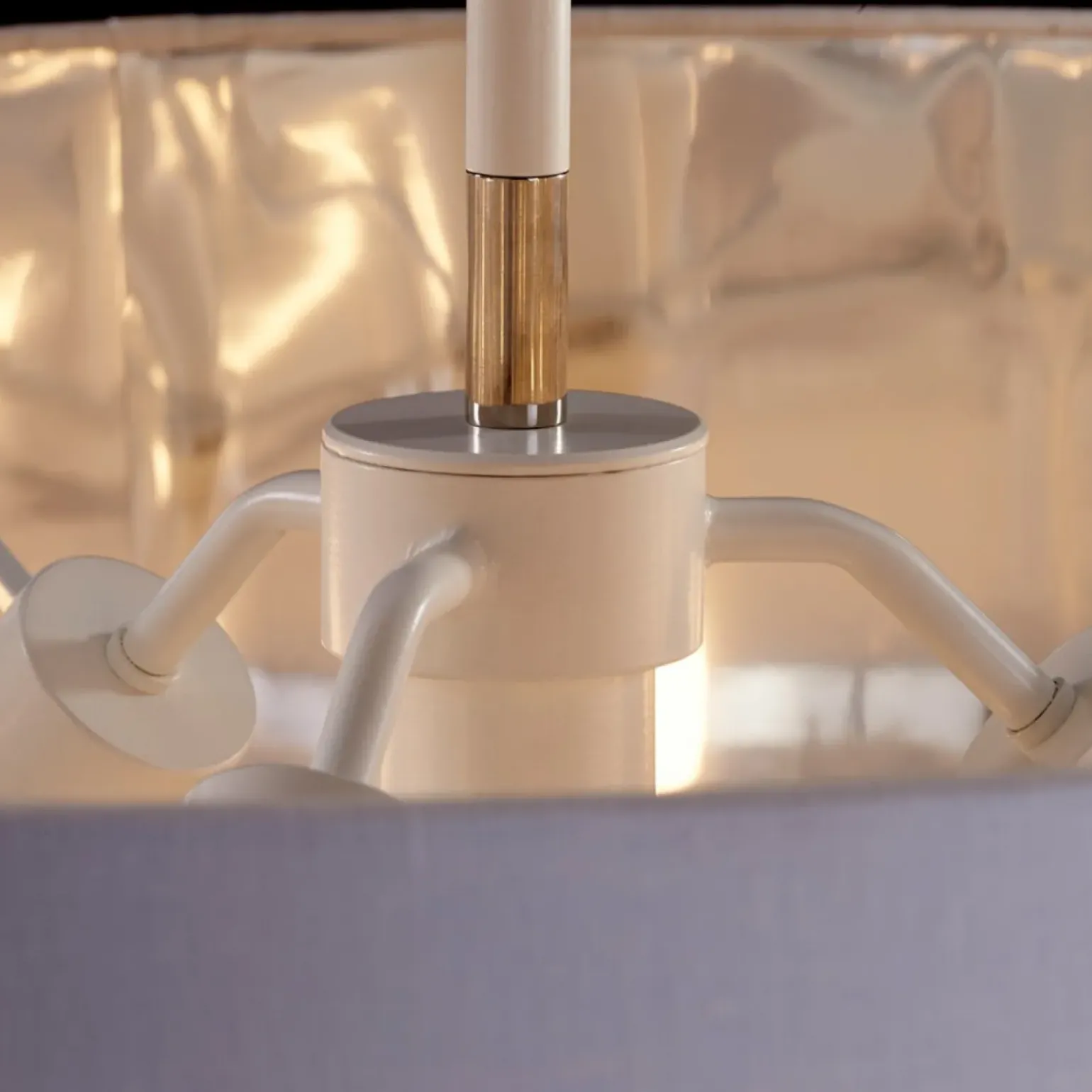 Online Biała lampa wisząca, regulowana BALANCE-P-WPN z serii BALANCE Żyrandole Nowoczesne