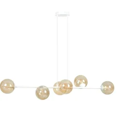 Sale Biała lampa wisząca w ciekawym kształcie 879/6 | Kaja Oświetlenie Żyrandole Nowoczesne